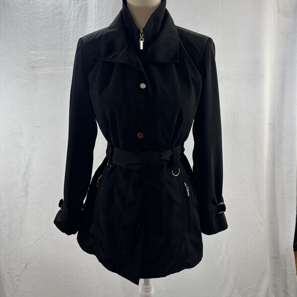 Fleet Street LTD Women's Elegant Black Coat Size PS Color Black